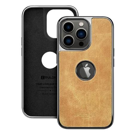 Läderfodral För Iphone13pro Khaki Anpassad Anpassad Oem