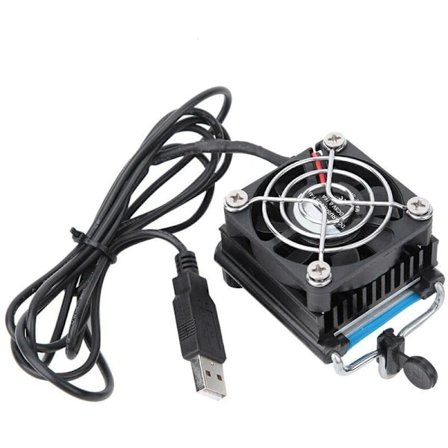 Bärbar mobiltelefonkylare, halvledarkylningssystem, 1,5 meter USB-kabel 5V 2A USB-port