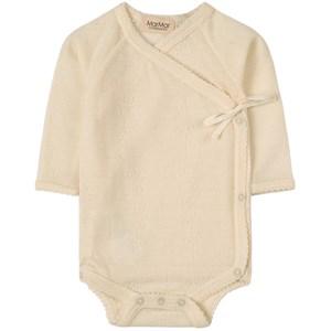 Kids - MarMar Copenhagen Natural Tamra Wool Wrap Baby Body 0M/50 - All in ones - 0M/50 - White