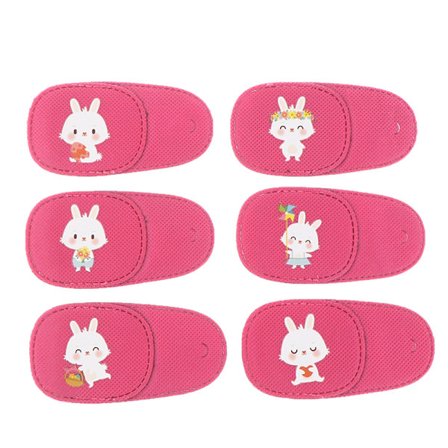 6 stk Amblyopia øjenlap til briller børn voksne dovne øjenlapper