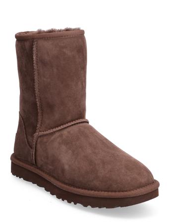 W Classic Short Ii Shoes Boots Ankle Boots Ankle Boot - Flat Brun UGG