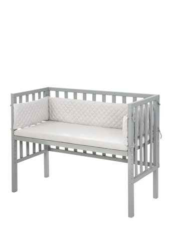 ROBA Co-Sleeper, 2-In-1 Roba Style Grey - Grey - 47X 99.5X 75.5CM