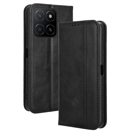 Bofink Vintage läder Honor X5b Plus / Honor X5b fodral - Svart