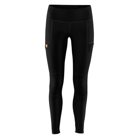 Fjällräven Women's Abisko Trail Tights Women hiking trousers Black XS