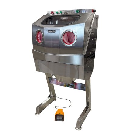 PELA 551304 Våtblästerskåp 190 l, rostfritt stål, Blästring