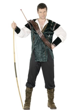Kostyme Robin Hood M