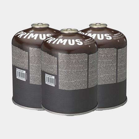 Gas canister / camping gas Primus Winter Gas, threaded, -22° to +10°C, 450 grams, 3-pack