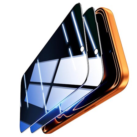 2-pack med Sekretessglas för iPhone 17 - Håller din skärm skyddad från nyfikna ögon!