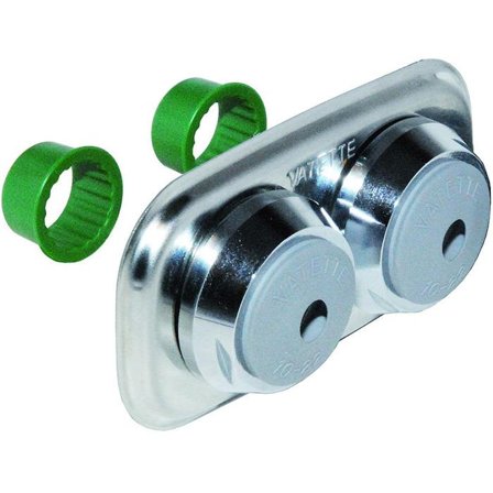 Vatette 1877941 Väggbricka 10-22 mm 2-rör, Installation