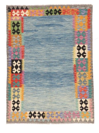 Mały Kilim Afgan Old Style Dywan 150X201 Wełna