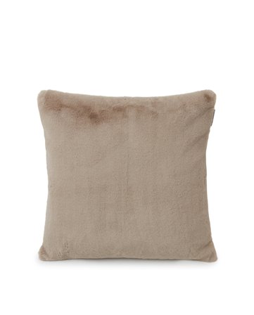 Lexington Hotel pillow cover in faux fur