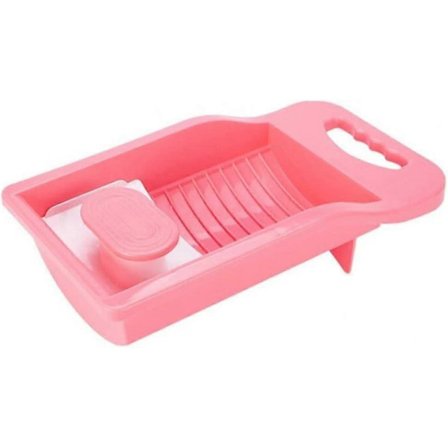 Vaskebræt Generisk Plast Vaskebræt Skridsikker Rengøringsbræt Integreret Vaskebræt Lille Lazy Vaskebræt