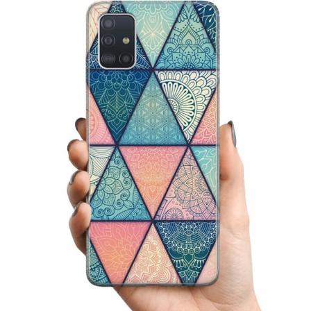 Samsung Galaxy A51 Tpu Mobilskal Mandala Triangles