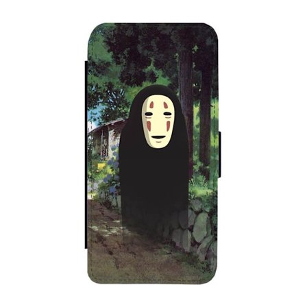 Anime Spirited Away Kaonashi Samsung Galaxy S25 Ultra Flip Mobilfodral