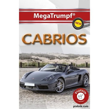 Piatnik 10 759,4 cm Mega Trumpf Convertibles Quartet Spil - 4236