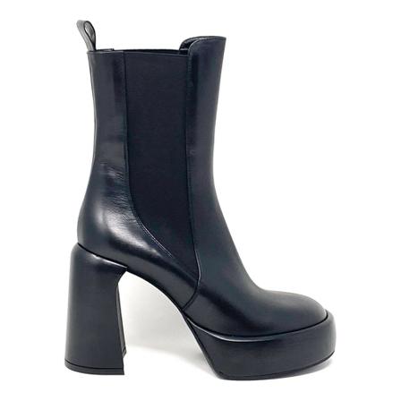 Elena Iachi E3296 Chelseaboots Sort, Dame, Størrelse: 38 EU