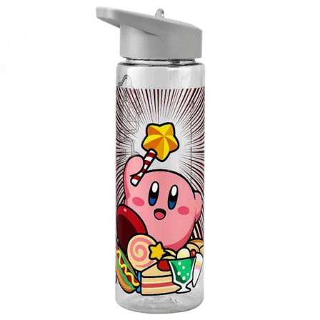 Nintendo Kirby Pink Puff 24oz. Tritan vattenflaska med enkel vägg