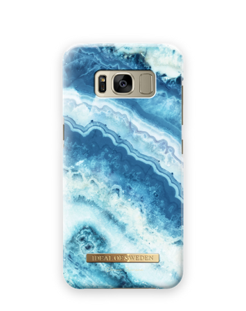 Female deksel, Donna Romina Galaxy S8 Salt Water Marble, iDeal of Sweden