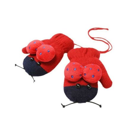 Söta kattunge tassar vantar varma handskar tecknad djurdräkt