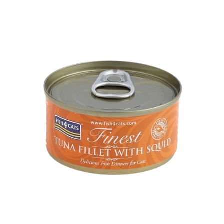 Fish4Cats - Våtfôr tunfisk og akkar 70g - Katt - Kattefôr & kattemat - Våtfôr og våtmat - ZOO.no