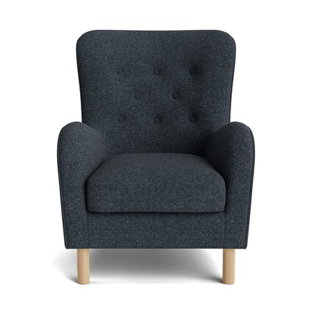 Vitra lænestol - Hygge Mørkeblå - 94x75x100 - Lænestol