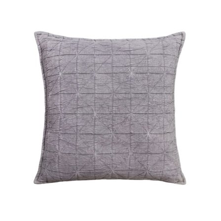 Koristetyyny 50x50 cm, Hiilenharmaa kangas