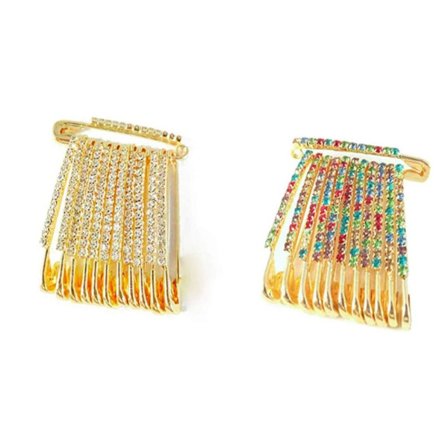 Pins Sikkerhedsnåle SØLV&GULD