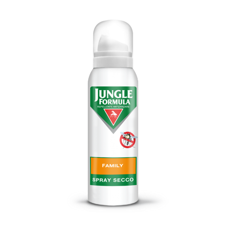 Jungle Formula Family Spray Secco Repellente Antizanzare 125ml