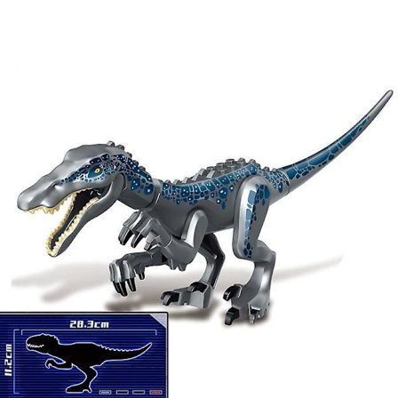 36 Style Big Jurassic Dinosaur World Spinosaurus Ankylosaurus Dino Building Block Moc Model Diy Bricks Educational Toys Gift