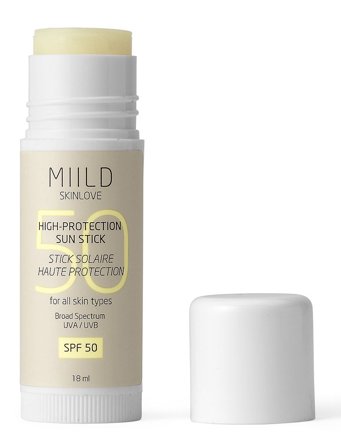 MIILD High-Protection Sun Stick SPF 50 18 ml, Skincare, Solcreme, Solcreme Til Ansigtet