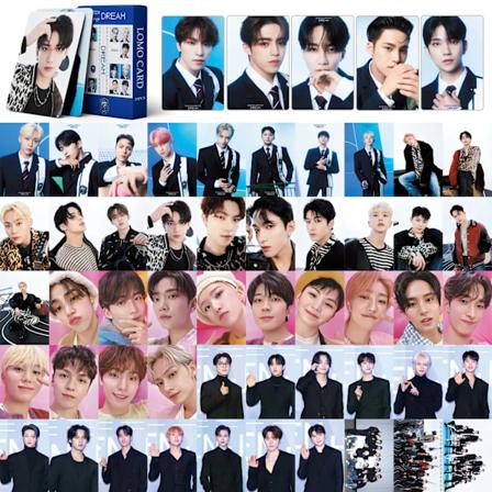 55 stk/boks Kpop gidle I LOVE lomo kort straykids 2023 S318 fotokort jin twice fotokort Dream-1