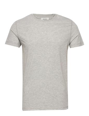 Konrad Slub S/S Tee T-shirt Grå Gabba