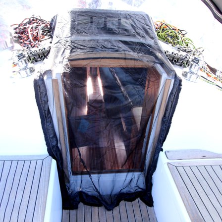 Moskytiéra na loď (vstupní poklop) NOCK Bug Barrier Pro Cabin Step-in, 700 x 1200 x 800 mm