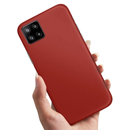 Cover / Mobilcover til Samsung Galaxy A22 5G - Mørkrød