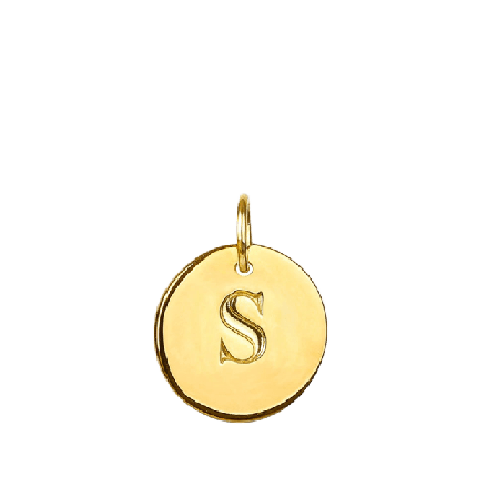 Syster P Beloved Mini Letter S Smycken & klockor Dam Guld ONESIZE