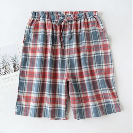 Vevd stretch-pyjamasshorts for men