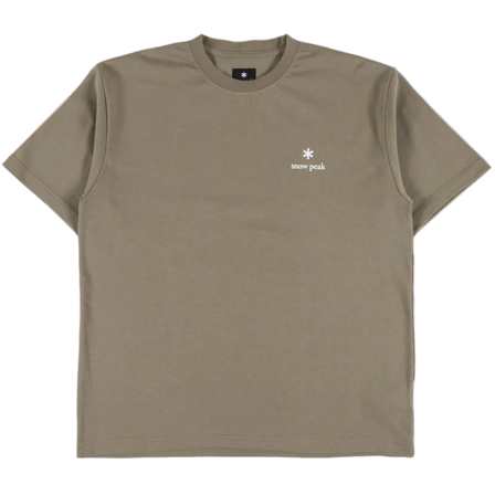 Snow Peak Nsd Logo T-Shirt Khaki