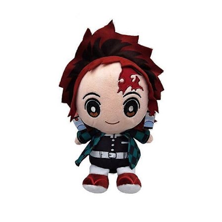 8.6 Demon Slayer Plysj Tanjiro Plysjdukke Anime Plysjdyr Demon Slayer Kosedyr Kimetsu No Yaiba Chibi