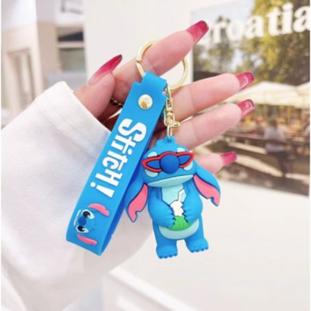 Creative Cartoon Keychain Ornament Stitch Pars handväska docka - spot sales