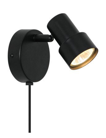 Nordlux Boston Spot | Væglampe - Black - Ø 13.5 CM