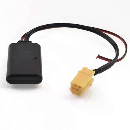 Bilradio Trådlös Bluetooth-modul Aux Adapter MINI ISO 6Pin För Fiat 500 Bravo Doblo Ducato Panda Punto Stilo