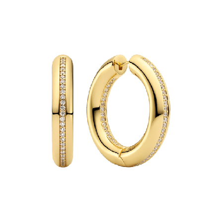 Sif Jakobs Jewellery Örhängen Palermo Medio Dam Guld MEDIUM