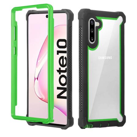 Tehokas ja joustava kuori - Samsung Galaxy Note10 Svart/Grön