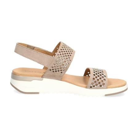 Petrice taupe casual open Sandalen , Beige , Dames , Maat: 36 EU