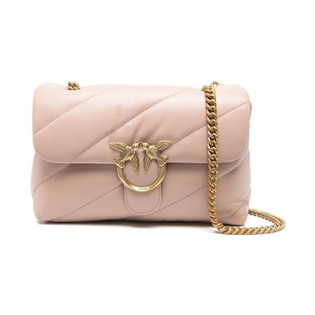 Pinko, Cross Body Bags Roze, Dames, Maat:ONE Size