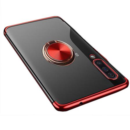 Samsung Galaxy A70 - Deksel med Ringholder (FLOVEME) Rød