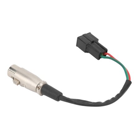 10in 3-Pin 2-leder ladekabel Kobberkontakt Stabil opladning Universelt tilbehør til scooter