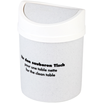 AVFALLSBEHOLDER BORD MED LOKK