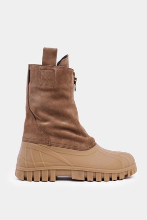 Patrol Zip Boot Suede Tobacco/Fudge