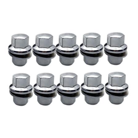 10 stk. 14X1.5 Hjulmøtrik Dæksel RRD500290 Auto Navkappe Passer til Land Rover Discovery 3 4 Range Rover Sport 2004-2009